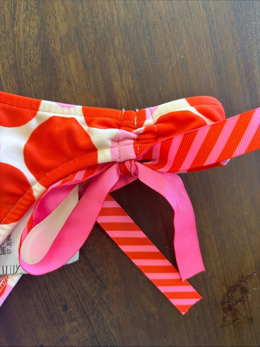 NWT RARE Salina’s set, Brazilian bottom and halter top. Polka dot print - Picture 4 of 4